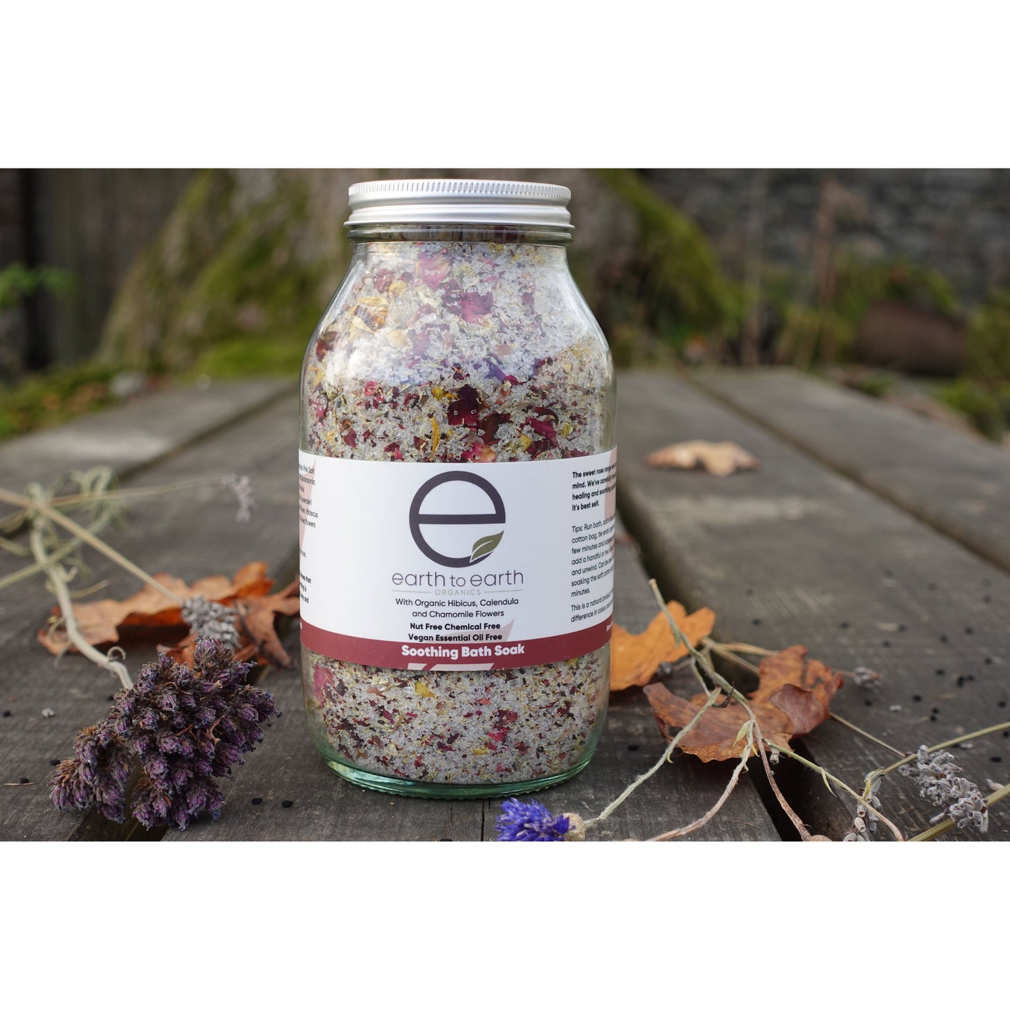 Soothing Bath Soak Salts with Baobab Oil 500g