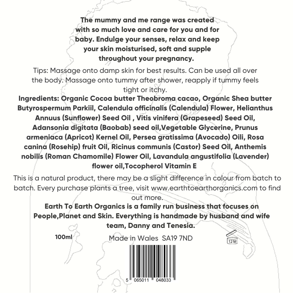 Mother and Baby Body Butter (nut-free)