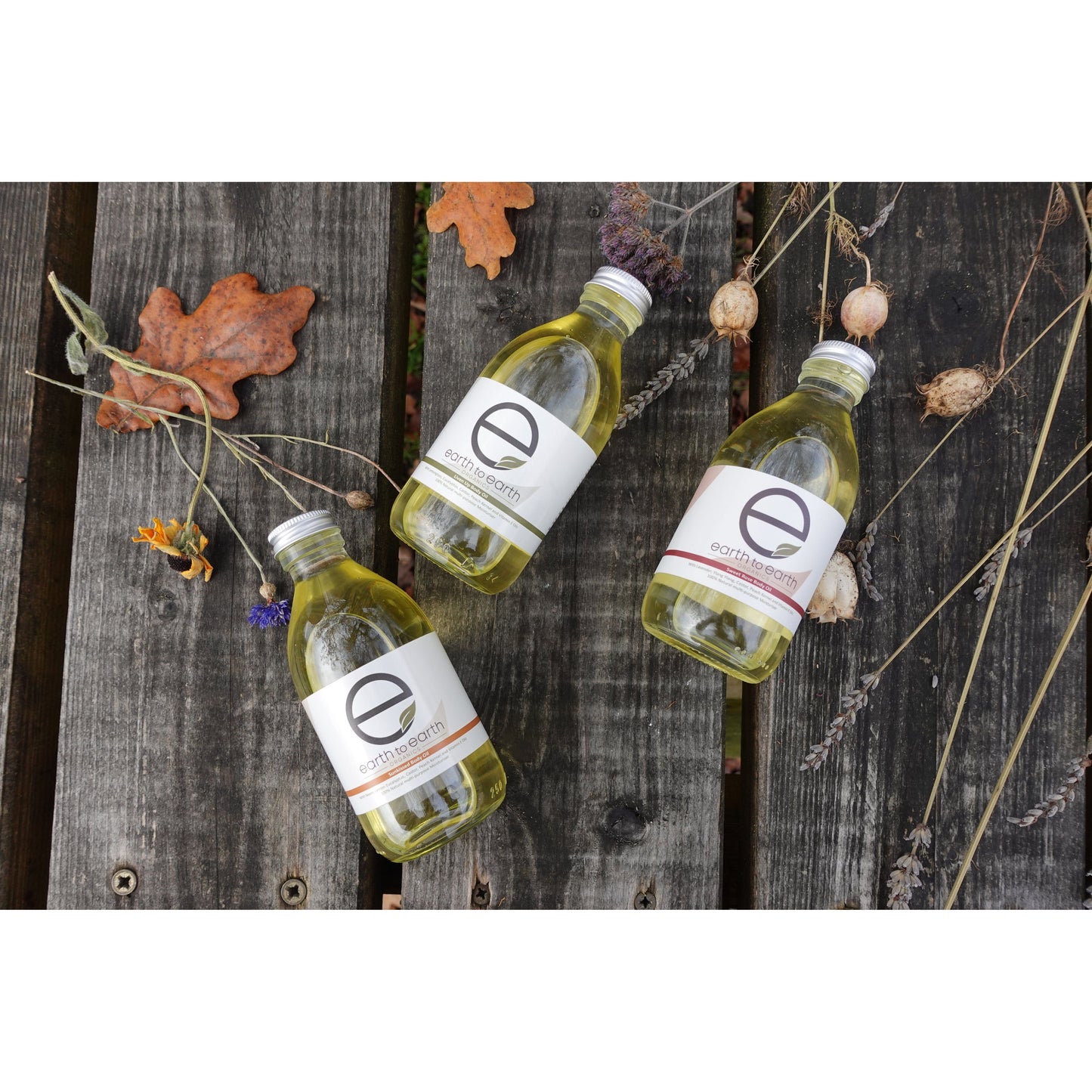 Eco Friendly Body Oil Set for Dry Skin (3 in 1)