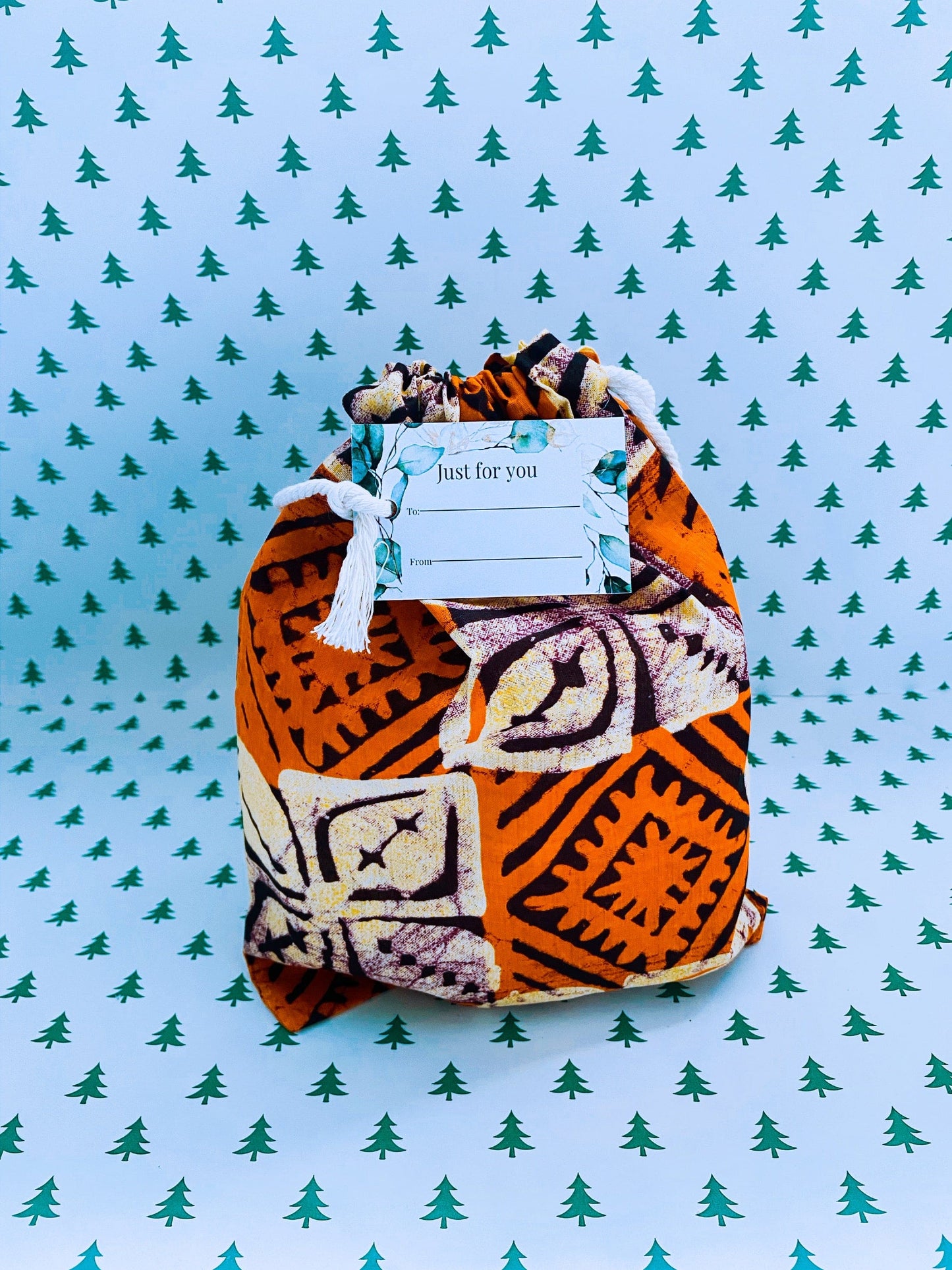 African Print Gift Bag (Bespoke)