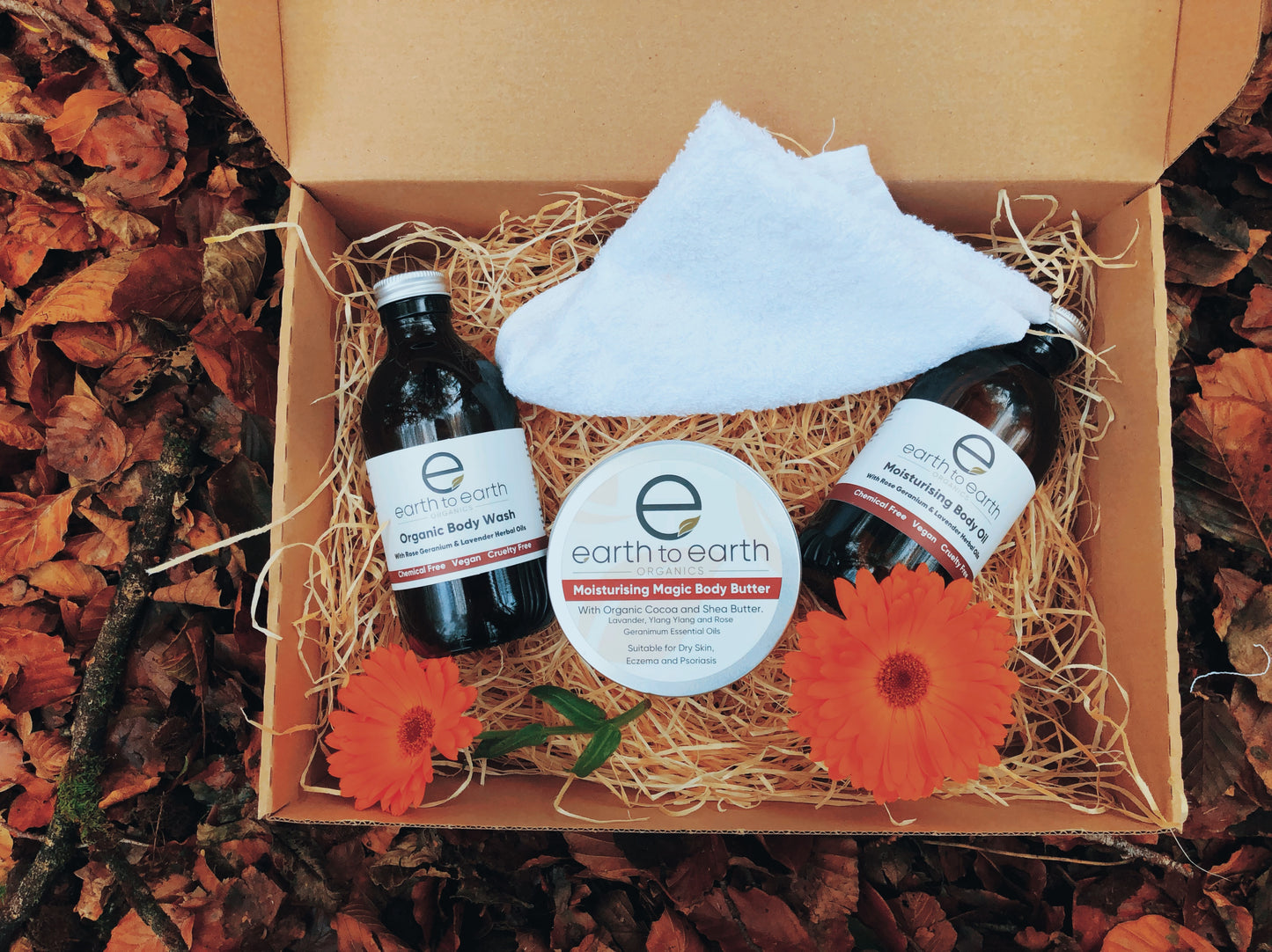 Christmas Skincare Gift Set With Bespoke Gift Wrapped Box