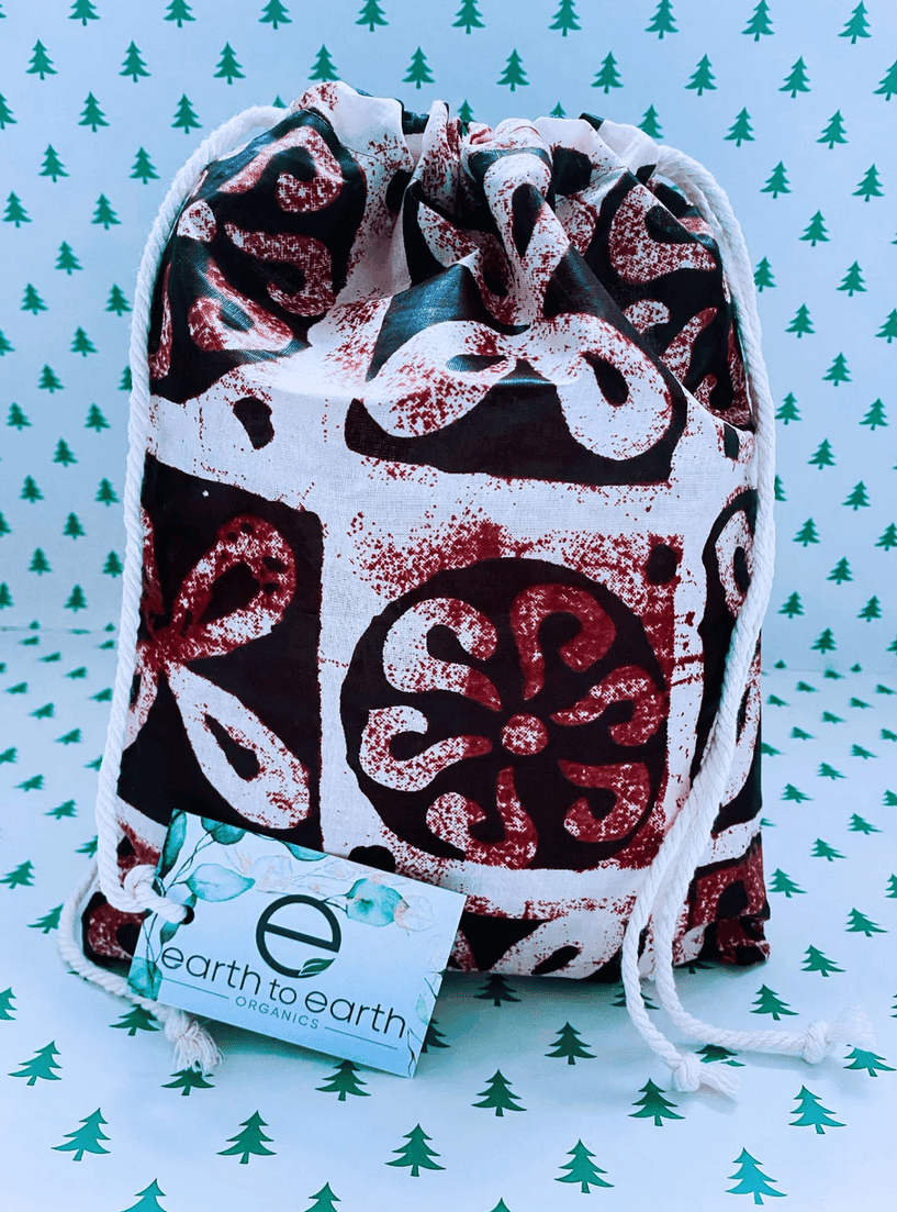 Skincare Gift Sets with Handmade African Print Gift Bag